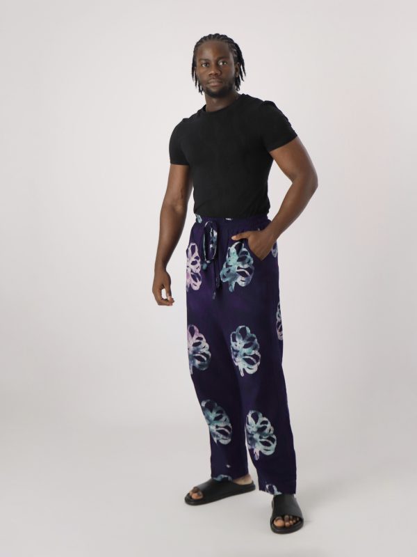 Nunu Purple Trousers